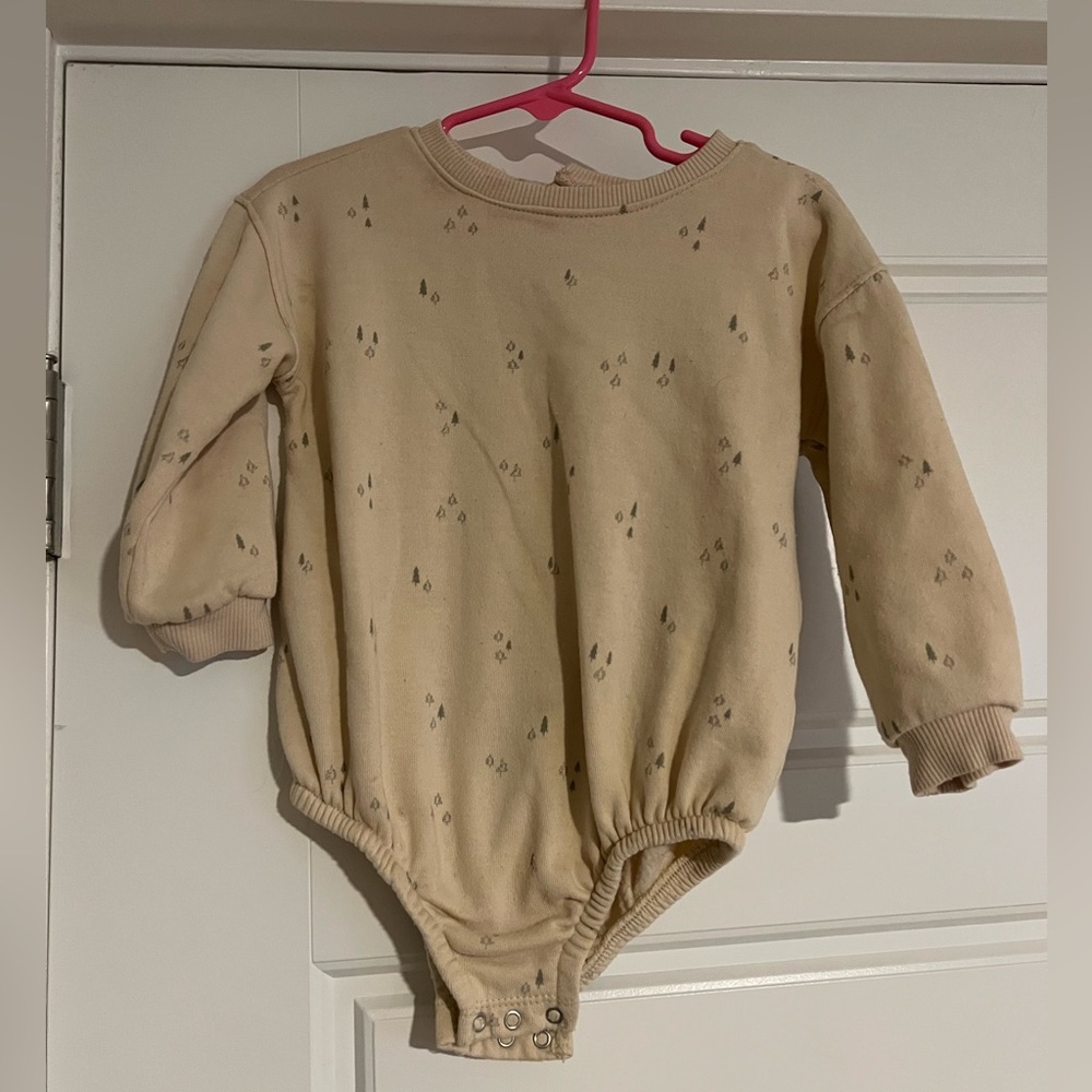 $15 ADD ON Zara Romper Grayson Collective Bubble Romper Sweatshirt Trees
